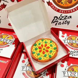 Eraserly Delicious Pizza Eraser (Set of 7) - KawaiWorld