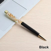 Golden Cascade Flakes Ballpoint Pen - KawaiWorld