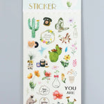 Botanical Dreamscape Stickers - KawaiWorld