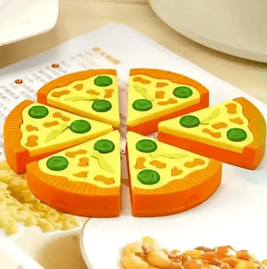 Eraserly Delicious Pizza Eraser (Set of 7) - KawaiWorld