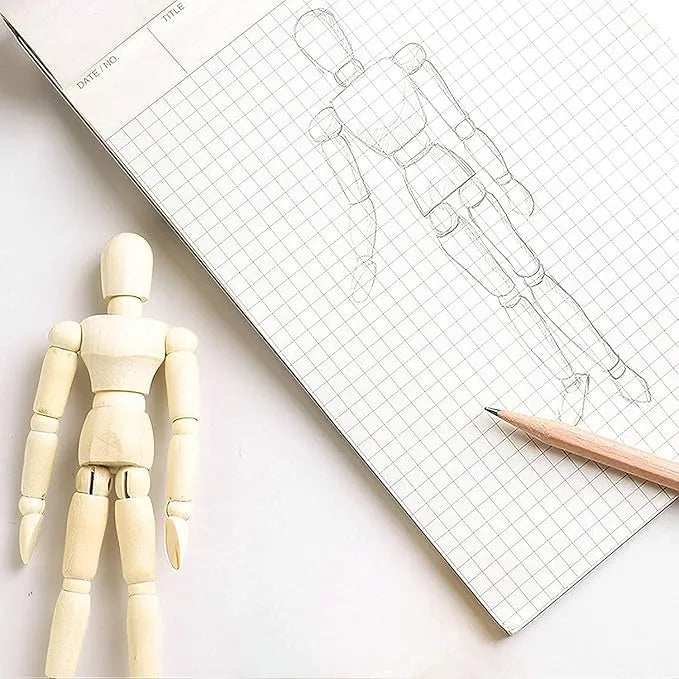 Articulated Wooden Flex Mannequin - KawaiWorld