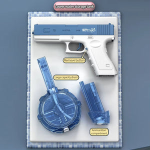 Aqua War One-Tap Electric Water Pistol - KawaiWorld
