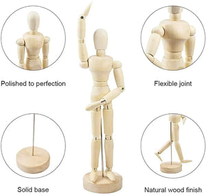 Articulated Wooden Flex Mannequin - KawaiWorld