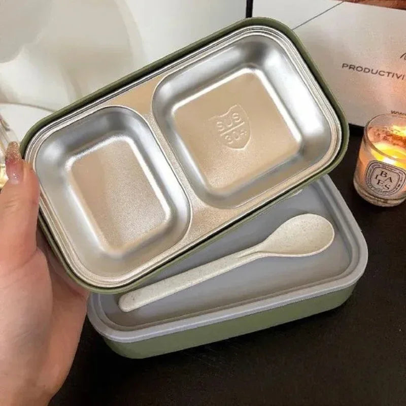 THERMOS Green Commander Lunch Box