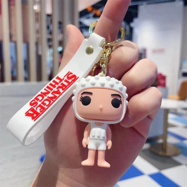 The Hawkins Crew: Eleven & Lucas 3D Keyring