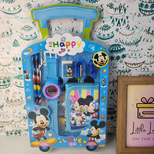 6-in-1 Mini Travel Desk Stationery Set
