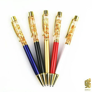 Golden Cascade Flakes Ballpoint Pen - KawaiWorld