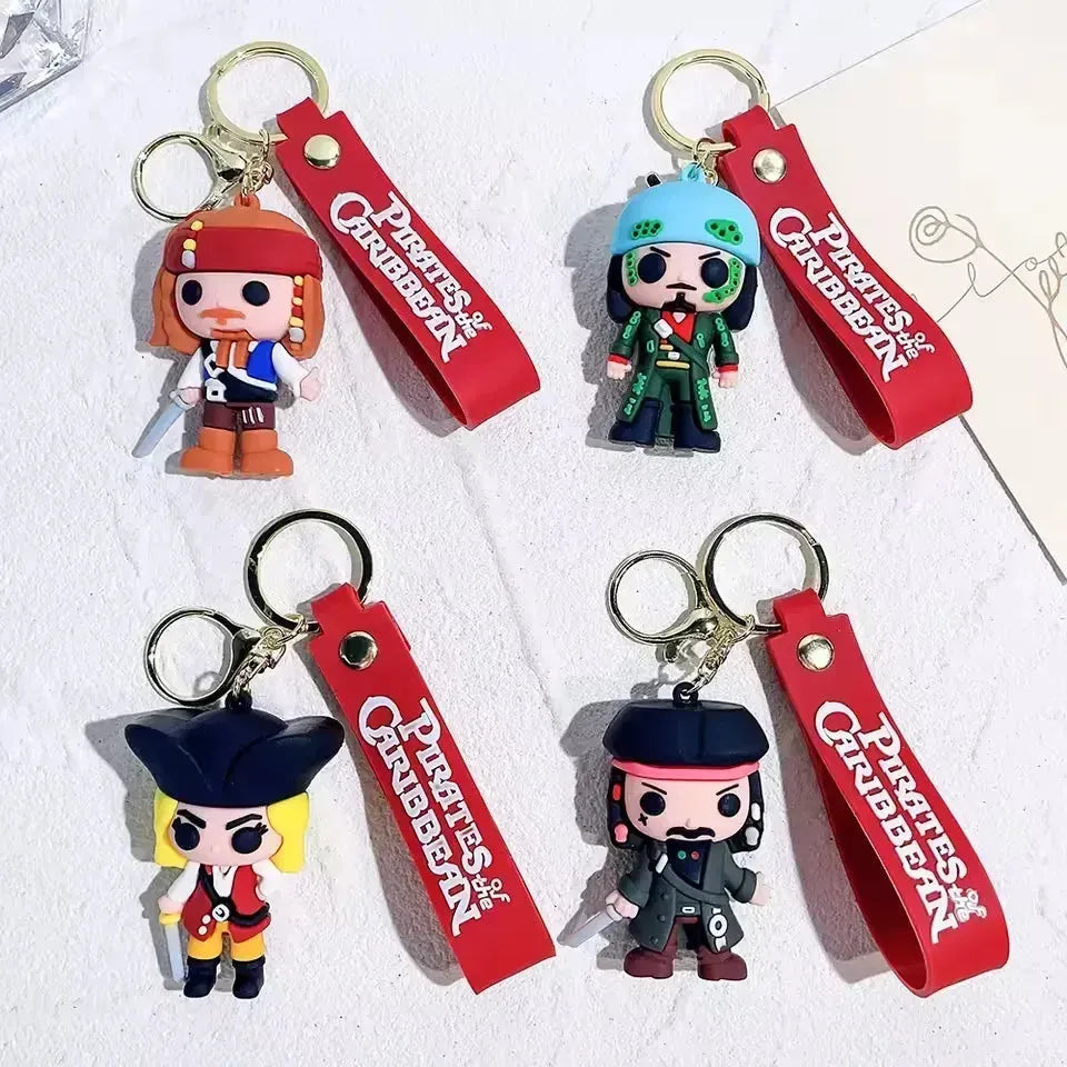 Caribbean Pirates Swag Hoist 3D Keychain