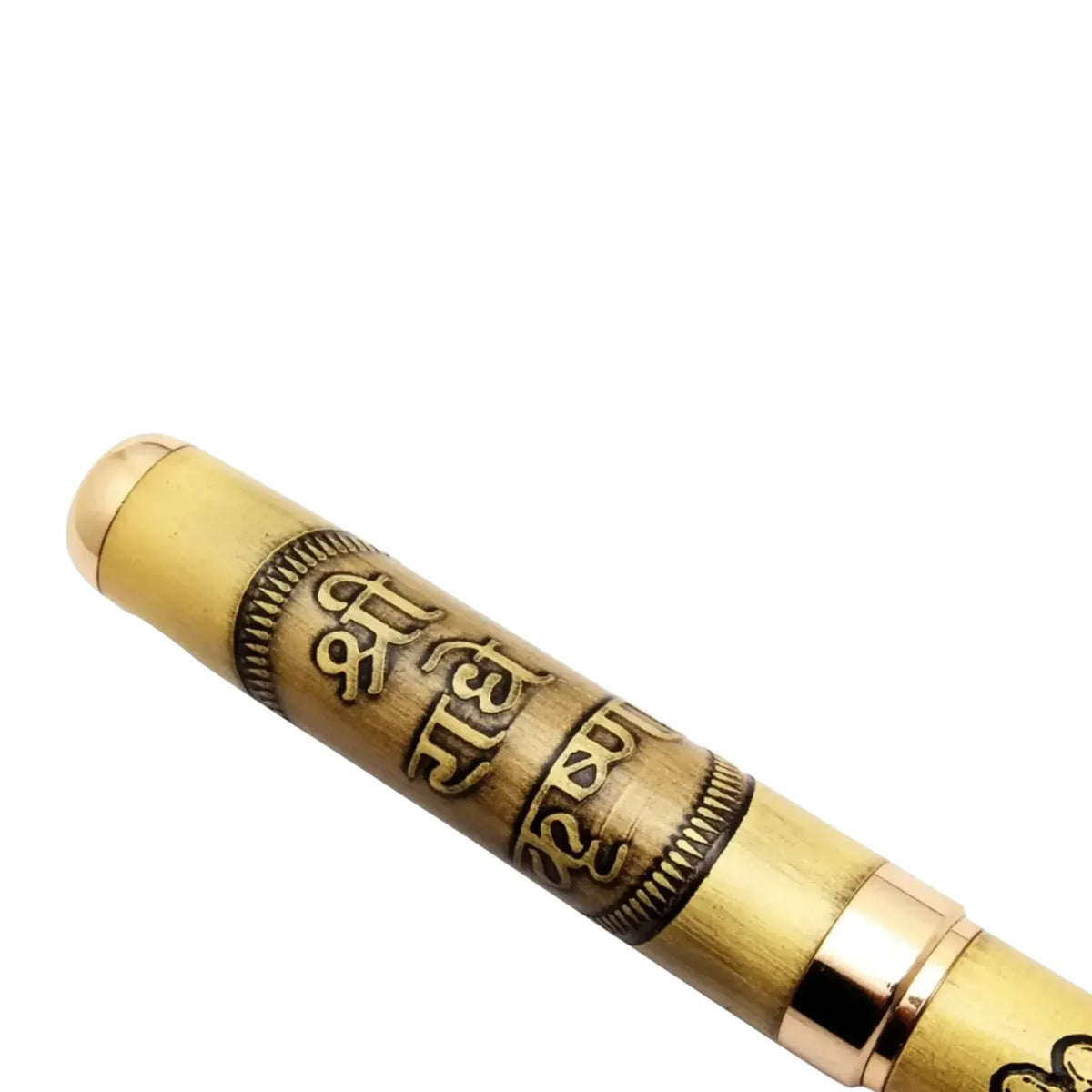 Luxury Metallic Engraved Religious & Cultural Executive Rollerball Pen (Extended Edition)
