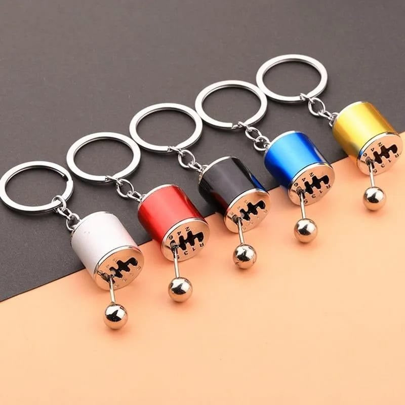 Manual Shifter Car Gear Keychain