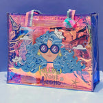 Vest Inspo Holographic Tote Bag