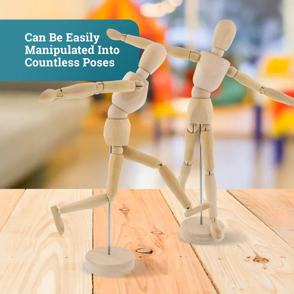 Articulated Wooden Flex Mannequin - KawaiWorld