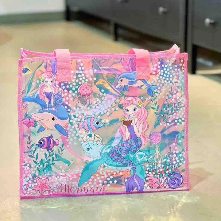 Vest Inspo Holographic Tote Bag