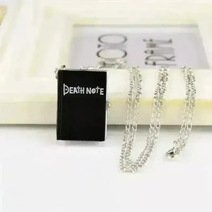 Death Note Themed Mini Book Pocket Watch & Necklace