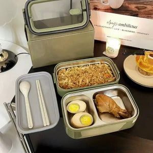 THERMOS Green Commander Lunch Box