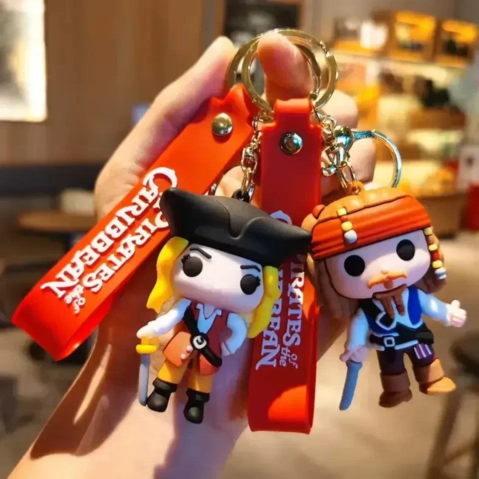 Caribbean Pirates Swag Hoist 3D Keychain