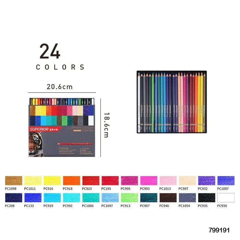 HW Artisan Spectrum Color Pencil Set